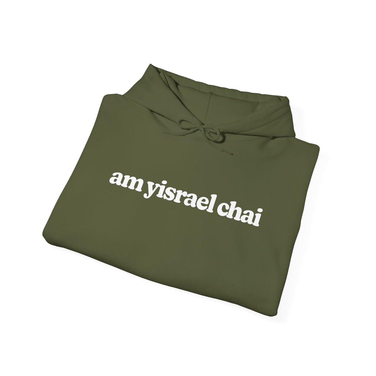 Am Yisrael Chai Straight Hoodie