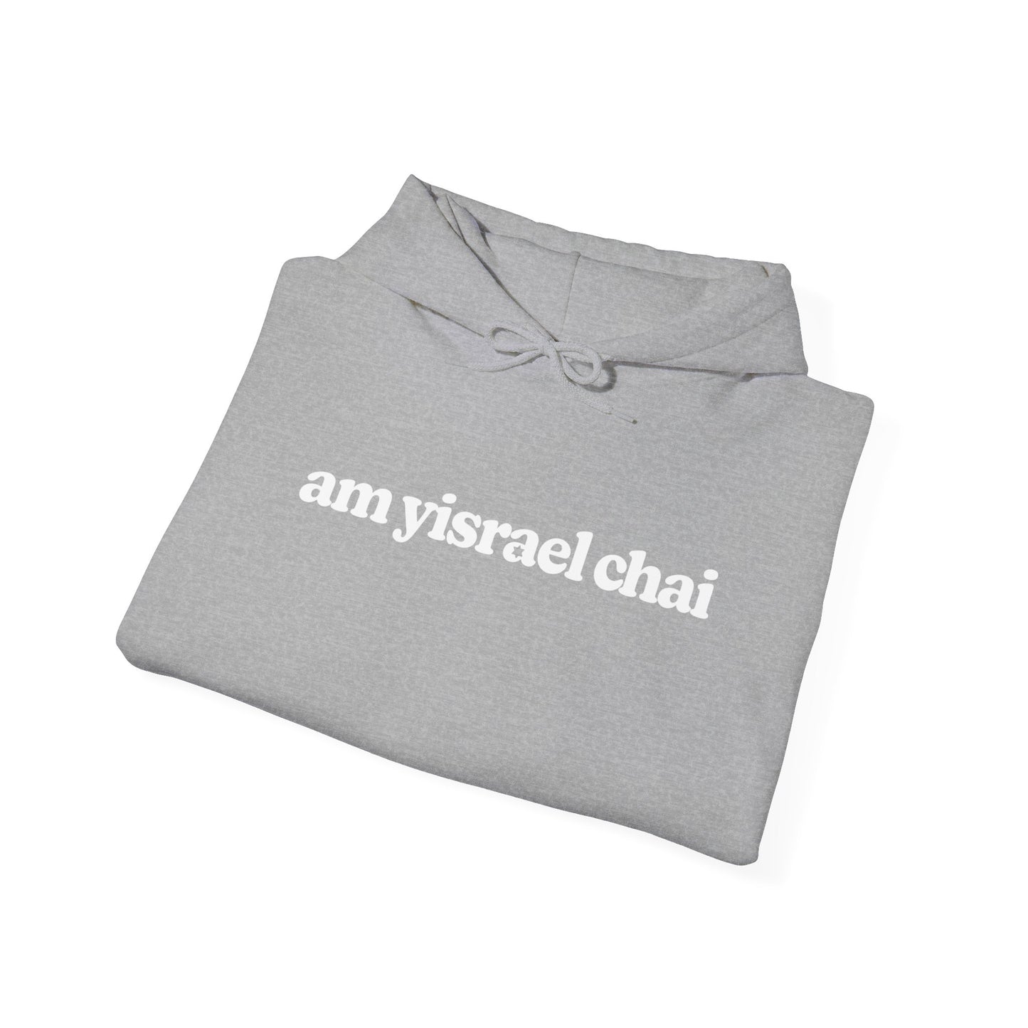 Am Yisrael Chai Straight Hoodie