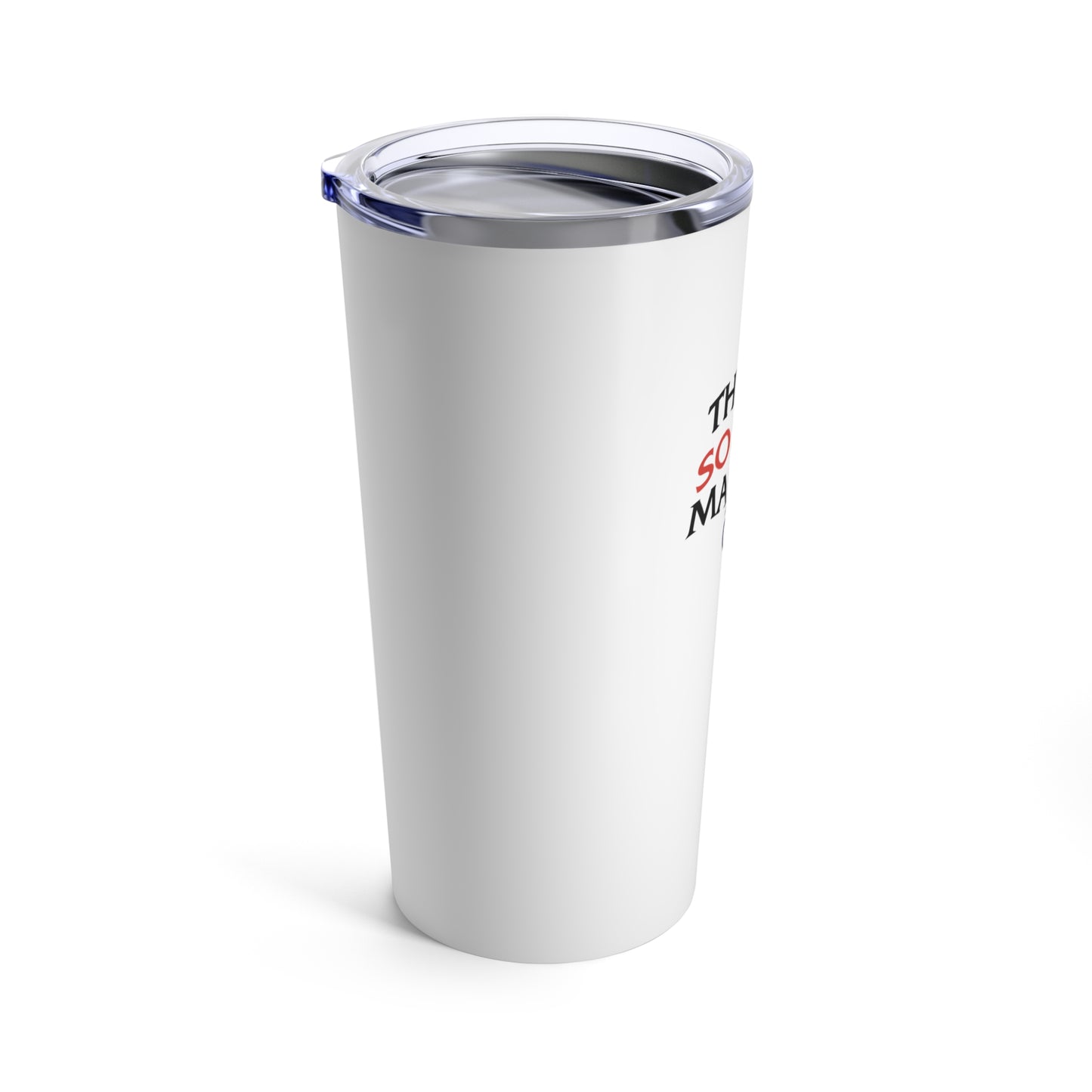 T.N.S.S.M.C. White Tumbler 20oz