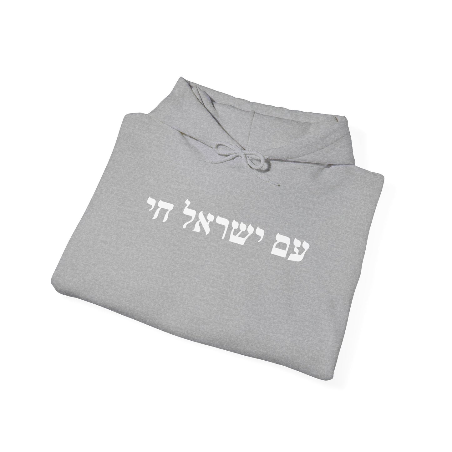 Hebrew Am Yisrael Chai Hoodie