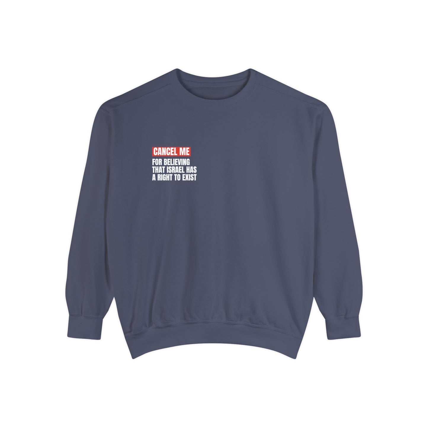 CM for Believing That Israel Has a Right To Exist Sweatshirt