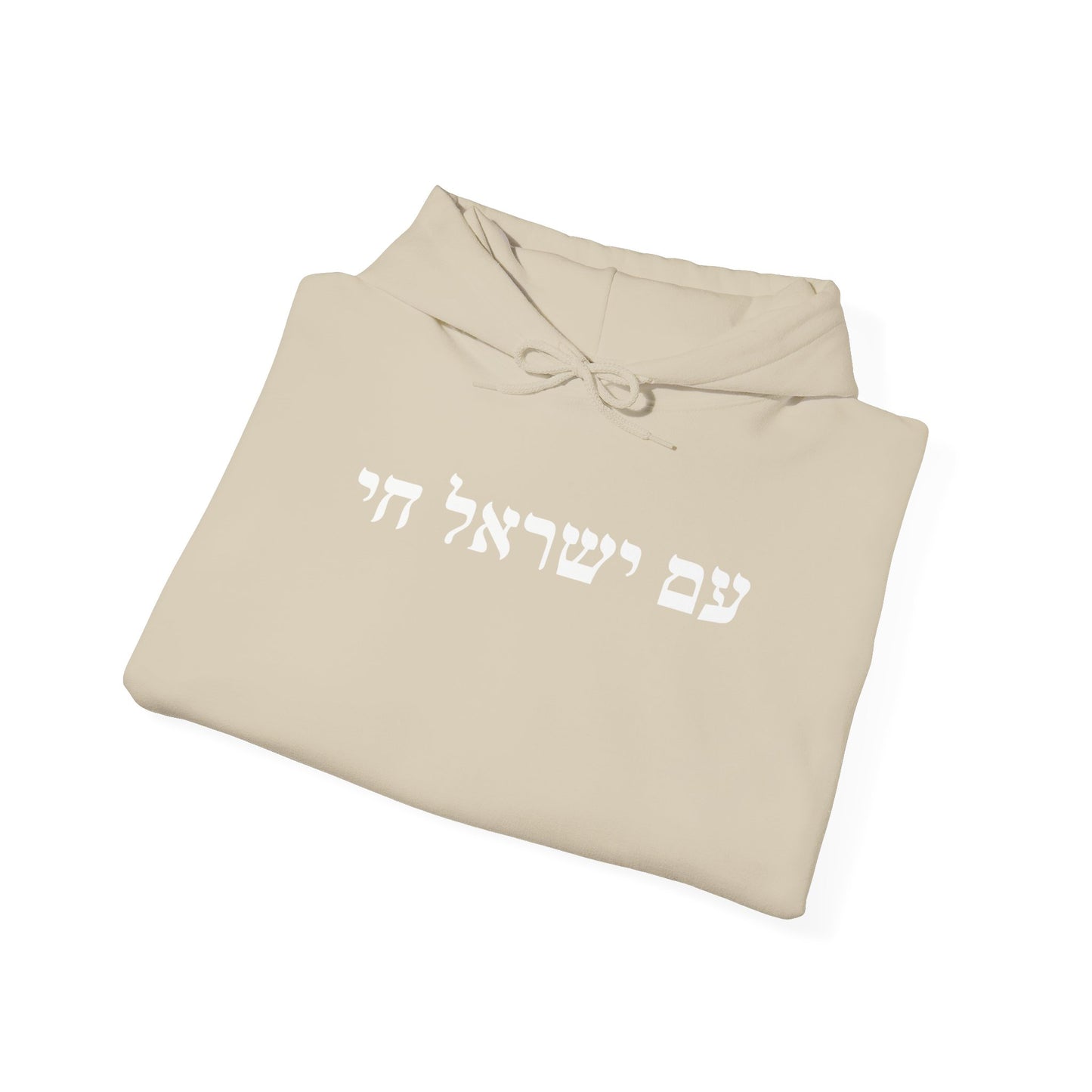 Hebrew Am Yisrael Chai Hoodie