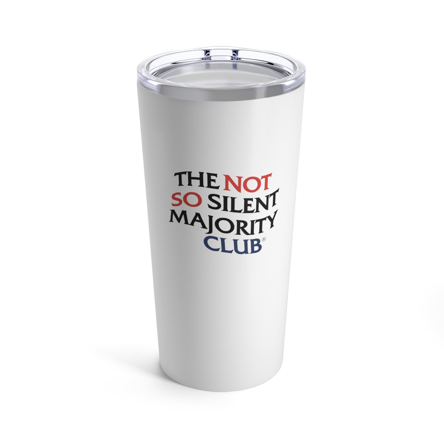 T.N.S.S.M.C. White Tumbler 20oz