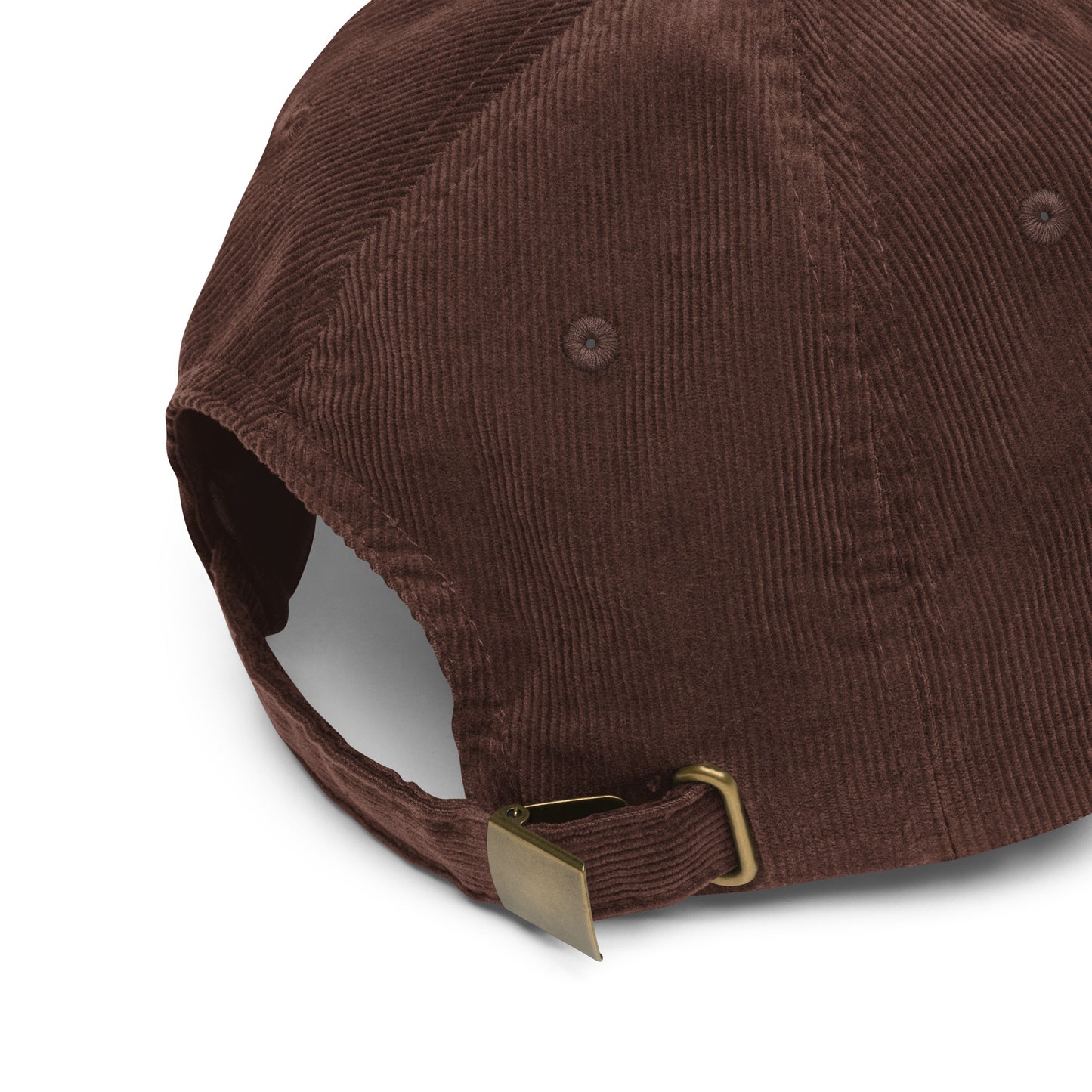 Vintage Corduroy Not So Silent Embroidered Cap