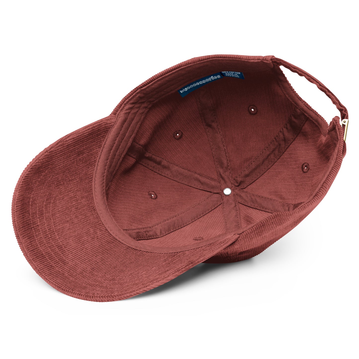 Vintage Corduroy Not So Silent Embroidered Cap