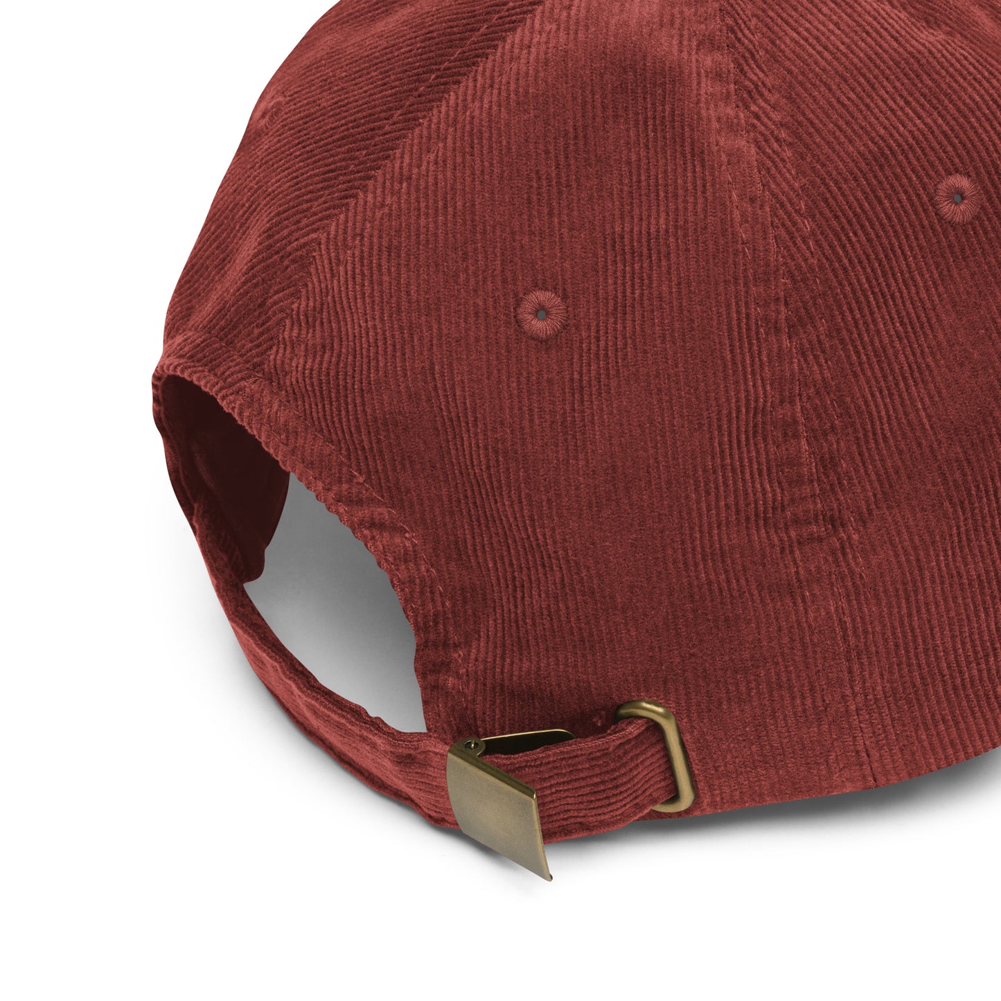 Vintage Corduroy Not So Silent Embroidered Cap